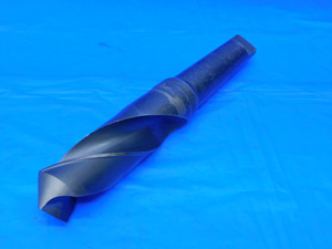 CLE FORGE 2 3/32 O.D. HSS TWIST DRILL BIT MORSE TAPER #5 SHANK 2.0937 MT5 USA - AR10189BW2