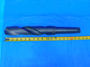 MORSE 2 11/64 O.D. HSS TWIST DRILL BIT MORSE TAPER #5 SHANK 2.1718 MT5 USA MT#5 - AR10184BW2