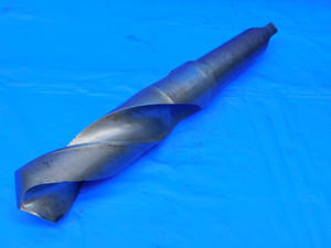 STANDARD 2 7/64 O.D. HSS TWIST DRILL BIT MORSE TAPER #5 SHANK 8" LOC 2.1093 MT5 - AR10199BW2