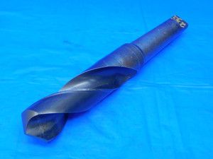 CLE FORGE 2 5/32 O.D. HSS TWIST DRILL BIT MORSE TAPER #5 SHANK 2.1562 MT5 USA - AR10208BW2