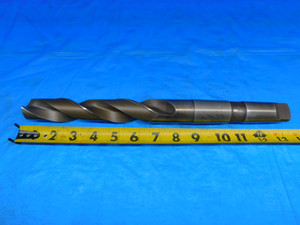 1 7/32 O.D. HSCO TWIST DRILL BIT MORSE TAPER #4 SHANK 7 3/8 LOC 1.2187 MT4 USA - AR10274BW2