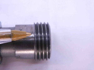 1/2 14 ANPT L1 & L3 PIPE THREAD PLUG GAGE .5 .50 .500 .5000 A.N.P.T. 3 STEP (L1) - 	DW18708RD