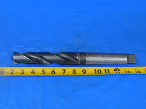 CLEVELAND 1 17/64 O.D. HSS TWIST DRILL BIT S136 MORSE TAPER #4 SHANK 1.2656 MT4 - MB10360BW2