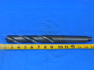 CHICAGO-LATROBE 1 7/32 O.D. OXIDE HSS DRILL BIT MORSE TAPER #4 1.2187 MT4 - MB10368BW2