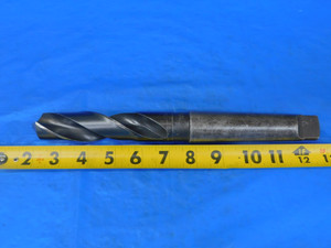 MORSE 1 5/32 O.D. HSS DRILL BIT MORSE TAPER #4 SHANK 1.1562 MT4 MADE IN U.S.A. - MB10405BW2