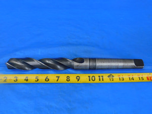 W&B 1 17/64 O.D. HSS TWIST DRILL BIT W58 MORSE TAPER #4 SHANK 1.2656 MT4 - MB10412BW2