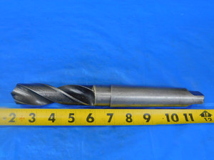 ORDNANCE 1.1615" HSS TWIST DRILL BIT MORSE TAPER #4 SHANK 4" LOC 10 1/8 OAL MT4 - MB10403BW2