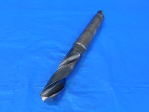 MORSE 1 5/32 O.D. HSS TWIST DRILL BIT MORSE TAPER #4 SHANK 4" LOC 1.1562 MT4 - MB10423BW2