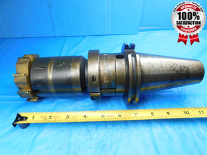 CAT50 TOOL HOLDER W/ 3 1/8" O.D. CARBIDE TIPPED SIDE MILLING CUTTER 7" PROJ. - AS2278BK2