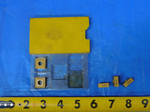 5PCS NEW KENNAMETAL SNMG 543 ? KC850 TiN COATED CARBIDE INSERTS SNMG1506 - MS6245BP2