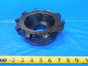 SECO 6" O.D. FACE MILL R220.43-06.00-17 2" PILOT 3/4 KEY HOLDS 10 INSERTS 6.0 - MB11095BBT