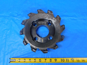 KENNAMETAL 7.87" O.D. FACE MILL KSSISR787SE44345M10 2 1/2 PILOT 12 POCKETS 200mm - MB11099BW2