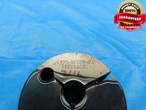 7/16 20 UNF 2A PREPLATE THREAD RING GAGE .4375 GO ONLY P.D. = .4027 INSPECTION - DW19070RD