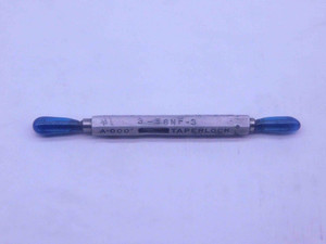 3 56 NF 3 THREAD PLUG GAGE #3 .099 .0990 GO NO GO P.D.'S = .0874 & .0889 UNF-3 - DW19086RD