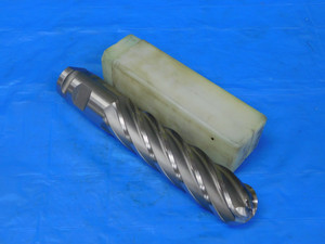 BRUBAKER REGROUND 1.970" O.D. 8" LOC BALL NOSE HSSCO END MILL 2" SHANK 6 FLUTE - MB11233BZ2