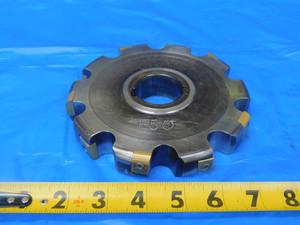 SECO 6" OD X 1" WIDTH X 1 1/2 P STAGGERED TOOTH INDEXABLE SIDE MILL CUTTER 10 T - MB11235BZ2