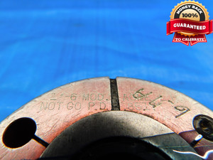 1" 6 ACME MODIFIED THREAD RING GAGE 1.0 1.00 1.000 NO GO ONLY P.D. = .8517 CHECK - DW19322BX2