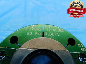 1 1/8 6 STUB ACME 2G LEFT HAND THREAD RING GAGES 1.125 GO NO GO = 1.0675 1.0496 - DW18971BX2