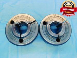 1" 5 STUB ACME 2G LEFT HAND THREAD RING GAGES 1.0 5.0 GO NO GO = .9320 & .9126 - DW18987BX2