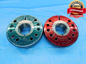 1 3/16 18 UNEF 2A THREAD RING GAGES 1.1875 GO NO GO P.D.'S = 1.1499 & 1.1450 - DW19015BX2