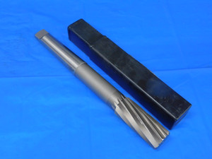 NEW INTERSTATE 1 3/8 OD HSS REAMER MT4 SHANK SPIRAL 1.375 1.3750 MORSE TAPER - MB11487BS2