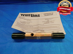 CERTIFIED 7/8 18 UNS 2A SET THREAD PLUG GAGE .875 GO NO GO PD'S = .8375 & .8329 - DW19708LVR