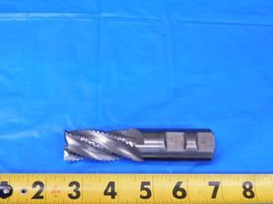 1" O.D. 2 3/8 LOC 4 1/4 OAL ROUGHING HSS END MILL 1" SHANK 5 FLUTE 1.0 - MB11872LVR
