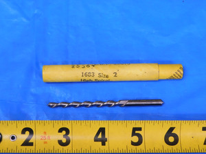 NEW MORSE #2 .1605-.2008" O.D. HSS TAPER PIN REAMER SPIRAL 2 FLUTE .1605-.2008 - MB11975BJ2