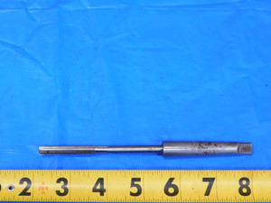 YANKEE 0.251 OD HSS REAMER MT1 SHANK 6 FL .251 .2510 1/4 .2500 +.0010 USA MADE - MB11957BJ2