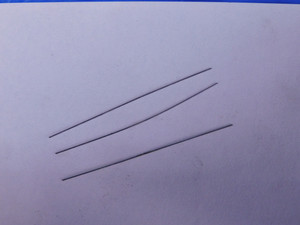 3PC SET VAN KEUREN THREAD MEASURING WIRES FOR CALIBRATION 48 PITCH / TPI .01203"  - MB12008LVR