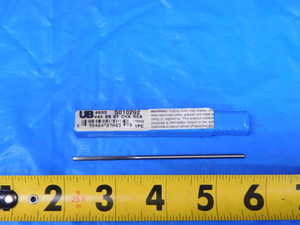UNION BUTTERFIELD #40 .0980" O.D. HSS CHUCKING REAMER 4 FLUTE .0980 USA MADE - MB12044BW2