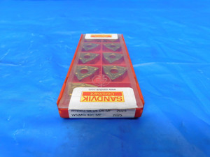 9PCS NEW SANDVIK WNMG 431-MF WNMG 08 04 04-MF 2025 TiN COATED CARBIDE INSERTS - MB12074CH2
