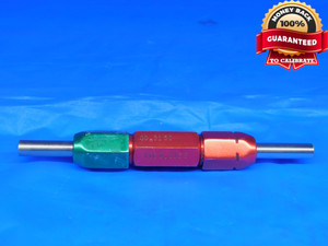 .3150 & .3156 CL X PIN PLUG GAGE GO NO GO .3125 +.0025 OVERSIZE 5/16 8 mm .315 - SW0013BB2