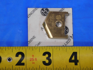 1PC NEW AMEC 1 3/32" 1020T-0103 SERIES AA TiN CARBIDE SPADE DRILL INSERT HP - JH2461CN2