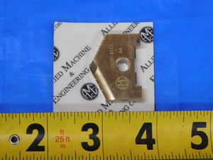 1PC NEW AMEC 1 11/32" 1020T-0111 SERIES AA TiN COATED CARBIDE SPADE DRILL INSERT - JH2472CN2