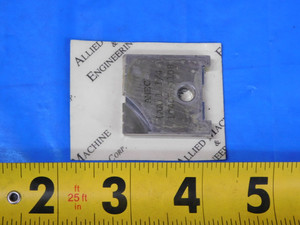 1PC NEW AMEC 1 1/4" 10405-0108 SERIES AA CARBIDE SPADE DRILL INSERT - JH2477CN2