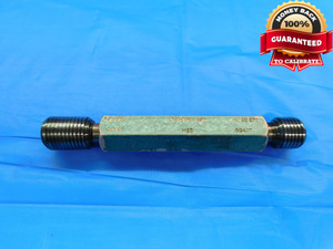 5/8 14 BSF GEN. MED. THREAD PLUG GAGE .625 GO NO GO PD'S = .5793 & .5847 CHECK - DW20015CE2