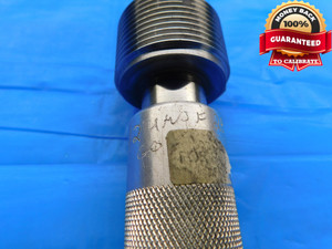 1 1/2 12 UNJF 2B THREAD PLUG GAGE 1.5 1.50 1.500 1.5000 GO ONLY INSPECTION - DW20072CJ2