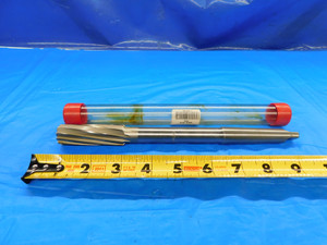 NEW FENES 13/16 O.D. HSS REAMER MORSE TAPER #2 SHANK SPIRAL 10 FLUTE MT2 .8125 - DW20220BV2