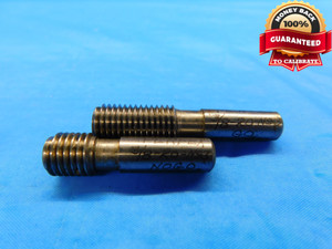 3/8 20 NS THREAD PLUG GAGE .375 .3750 GO NO GO P.D.'S = .3425 & .3451 CHECK - DW20306LVR