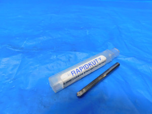 RAPIDKUT 5mm OD CARBIDE STRAIGHT FLUTE DRILL BIT 2 FL - PJ0042CP2