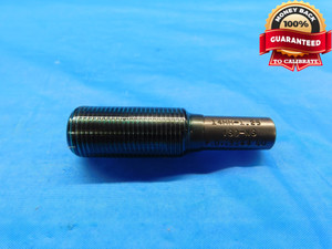 M14 X 1.25 NS METRIC SET THREAD PLUG GAGE 14 GO ONLY P.D. = .5144 INSPECTION - DW20330LVR