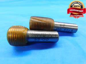 9/16 18 NF 4 THREAD PLUG GAGE .5625 GO NO GO P.D.'S = .5264 & .5279 UNF-4 CHECK - DW20348LVR