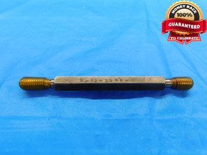 9/32 20 NS 3 THREAD PLUG GAGE .2812 GO NO GO P.D.'S = .2488 & .2514 INSPECTION - DW20359LVR