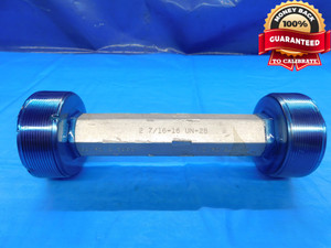 2 7/16 16 UN 2B THREAD PLUG GAGE 2.4375 GO NO GO P.D.'S = 2.3969 & 2.4041 CHECK - DW20572CQ2