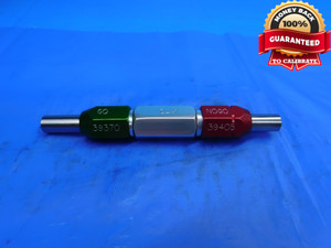 .3937 & .39405 CL X PIN PLUG GAGE GO NO GO .3906 +.0031 UNDERSIZE 25/64 10 mm - ST0038CP2