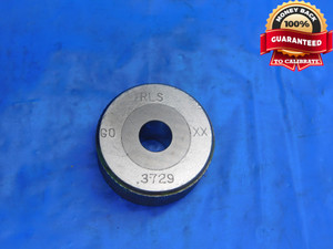 .3729 CL XX CARBIDE MASTER PLAIN BORE RING GAGE .3750 -.0021 3/8 9.472 mm - ST0077CP2