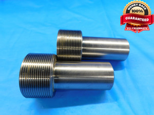 SHOP MADE 1 1/2 18 UNEF 2B THREAD PLUG GAGE 1.5 GO NO GO PD'S = 1.4639 & 1.4704 - DW20585CQ2