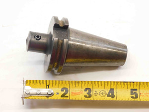 CAT40 1/4 I.D. SOLID END MILL TOOL HOLDER .25 STUB LENGTH 1 3/4 PROJECTION - PJ0096CP2