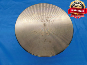 SHOP MADE 3 1/2 12 UN 2A THREAD PLUG GAGE 3.5 3.50 NO GO ONLY P.D. = 3.454 2B - DW20625CQ2